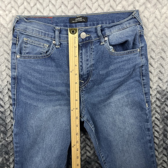 True Religion Jeans Womens 27x32" Charlie High Rise Vintage Flare - Picture 9 of 12